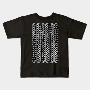 Tribal Viking Norse vintage Braids Kids T-Shirt